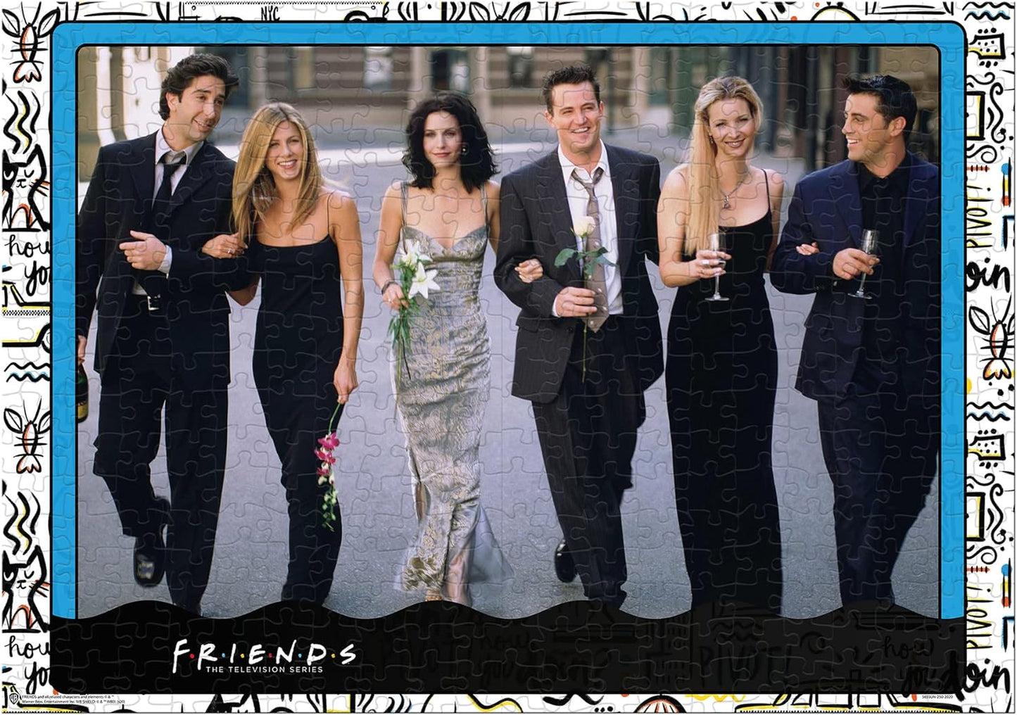 Winning Moves Games Universalios dėlionės Friends Banquet, 1000