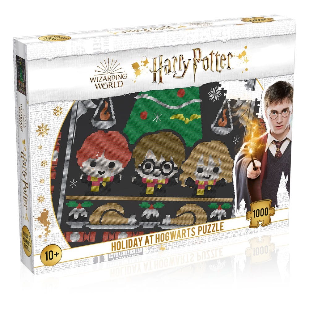 Winning Moves Games Universalios dėlionės Harry Potter Christmas Jumper #1 Holiday at Hogwarts, 1000