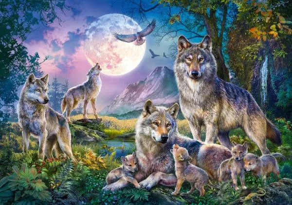 Wolves, 1500-Universalios dėlionės-Brain Games LT