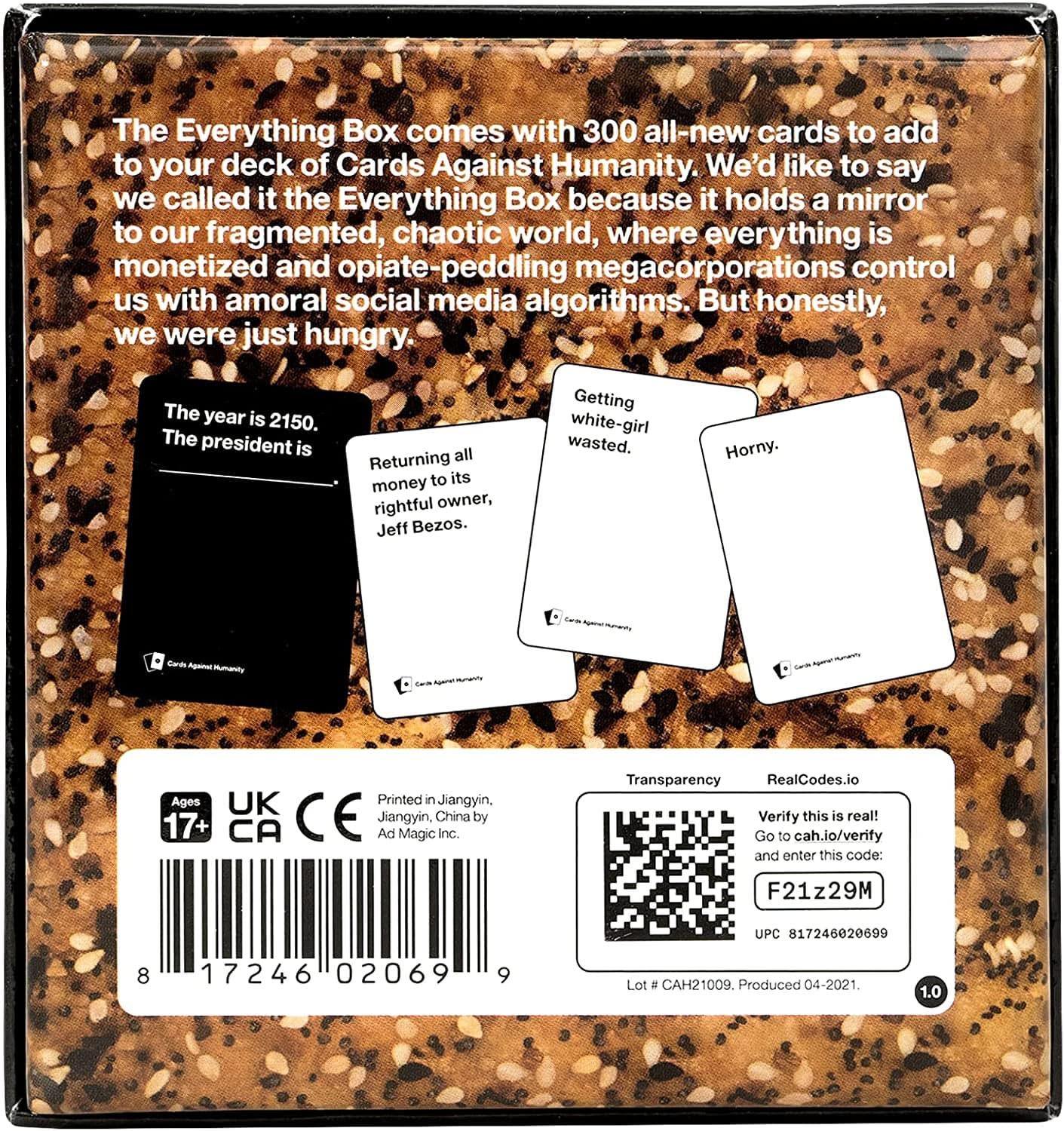 CAH Stalo žaidimai Cards Against Humanity: Everything Box (papildymas)