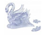 Crystal Puzzle 3D Delionės Gulbė (skaidri)