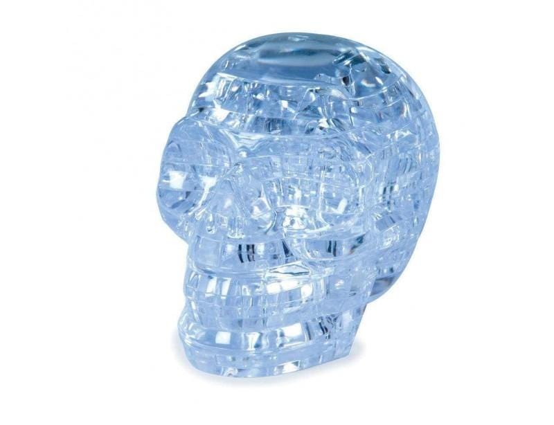 Crystal Puzzle 3D Delionės Kaukolė (skaidri)