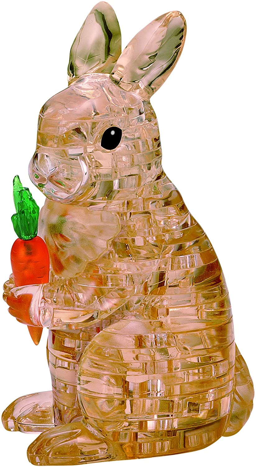 Crystal Puzzle 3D Delionės Triušiukas