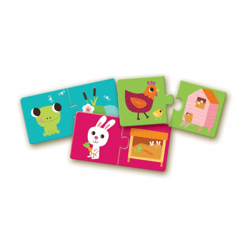 Djeco Vaikiškos dėlionės Dėlionė Habitat