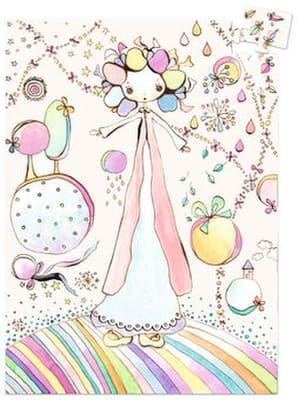 Djeco Vaikiškos dėlionės Mini Puzzle Billie Brindille