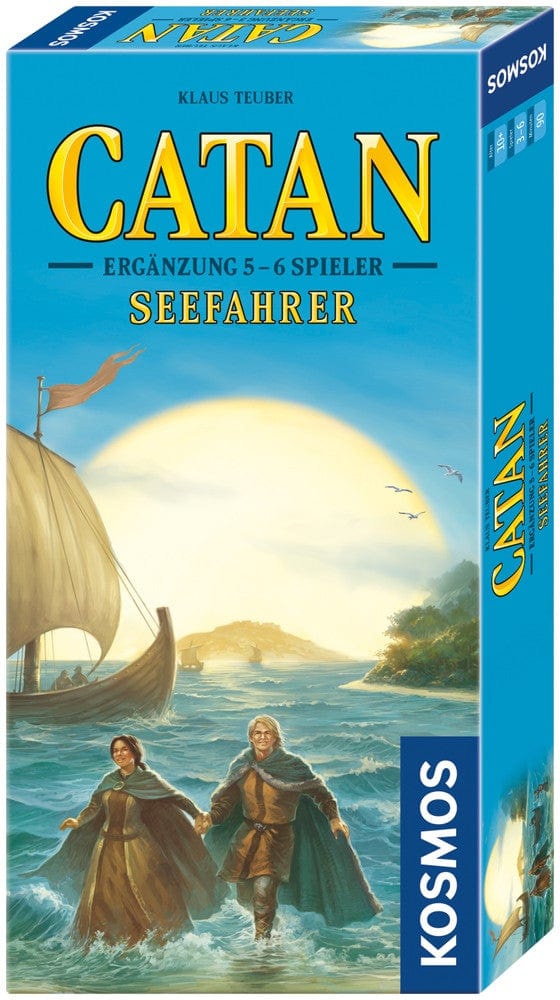 English Stalo žaidimai Catan - Seefahrer 5-6 (Papildymas) (EN)