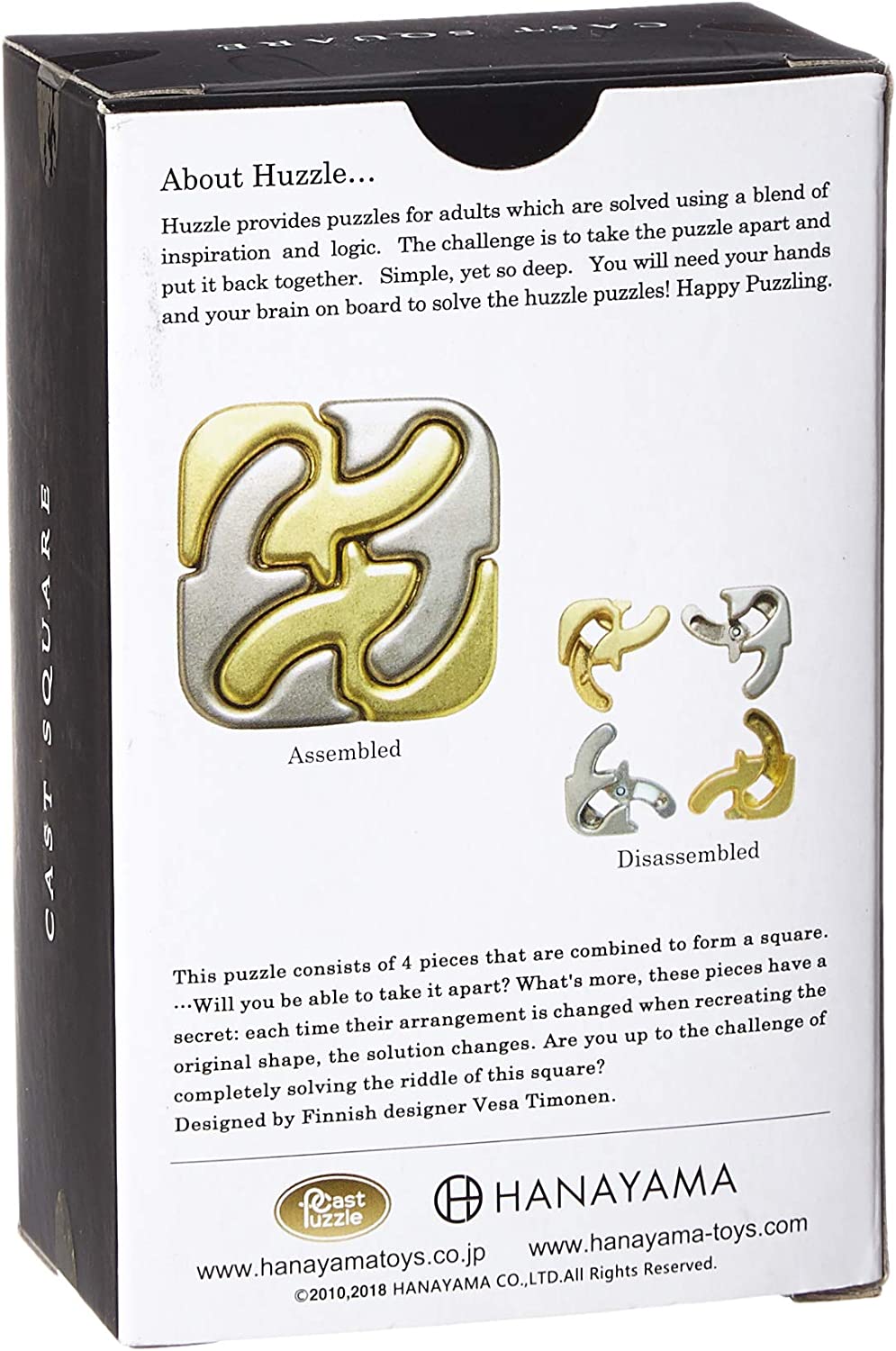 Eureka Galvosūkiai Huzzle Cast Square