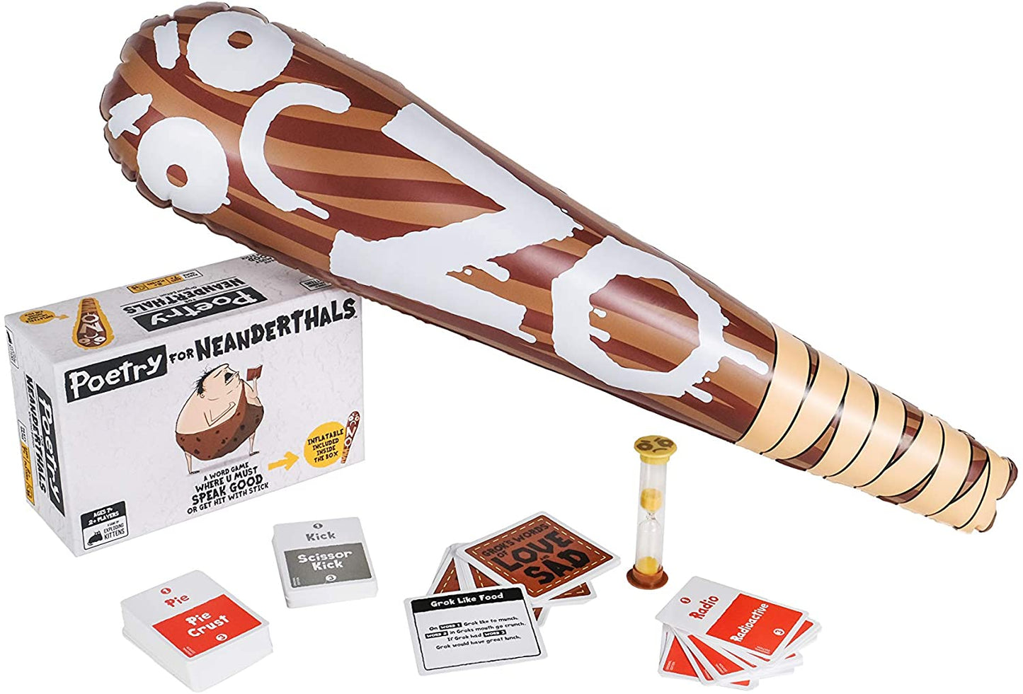 English Stalo žaidimai Poetry for Neanderthals