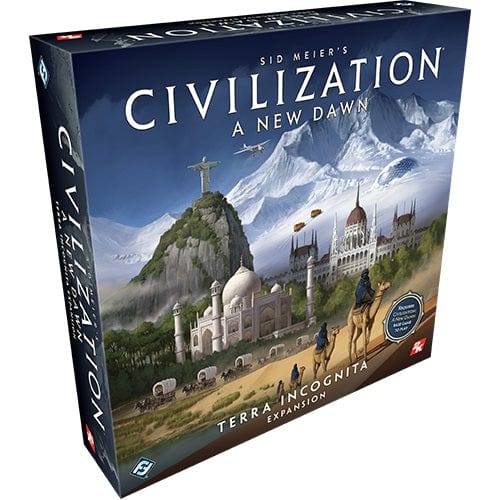 Fantasy Flight Stalo žaidimai Civilization: A New Dawn – Terra Incognita (papildymas)