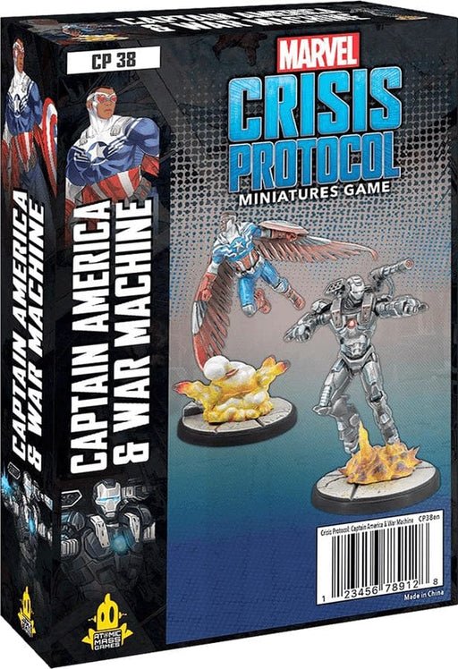 Fantasy Flight Stalo žaidimai Marvel: Crisis Protocol – Captain America & War Machine (papildymas)
