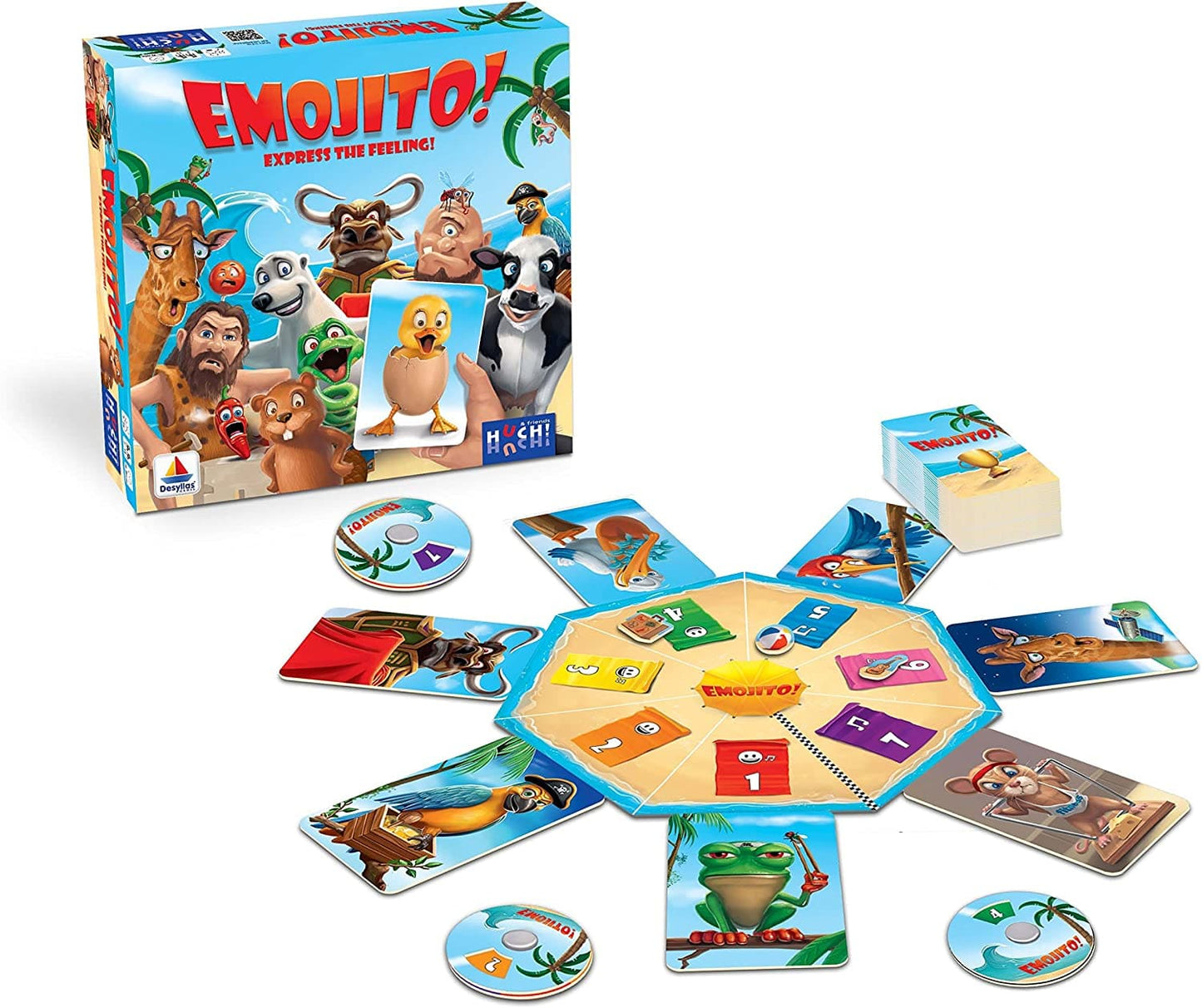 HUCH! Stalo žaidimai Emojito