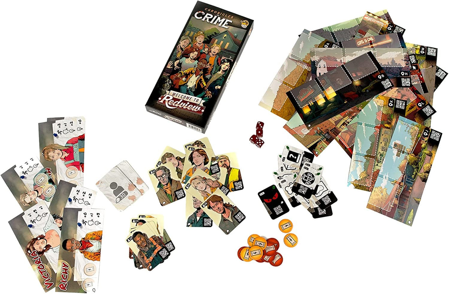 Lucky duck games Stalo žaidimai Chronicles Of Crime: Welcome to Redview