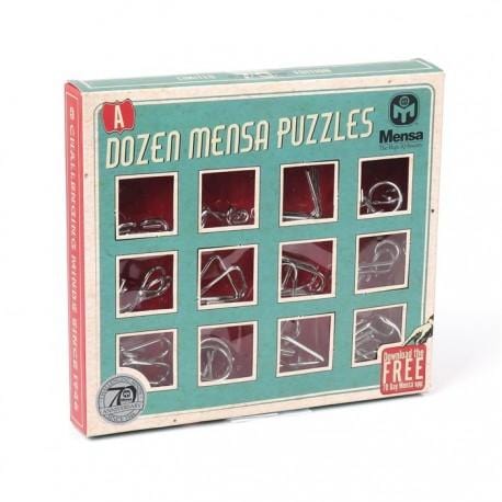 Mensa Galvosūkiai IQ Puzzle Metal 12 in 1