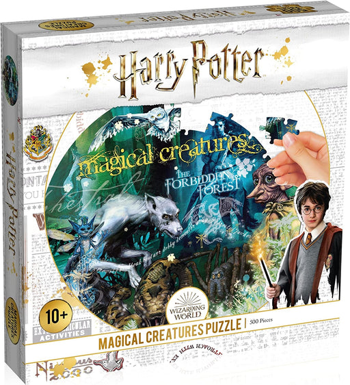 Winning moves Universalios dėlionės Harry Potter Magical Creatures, 500
