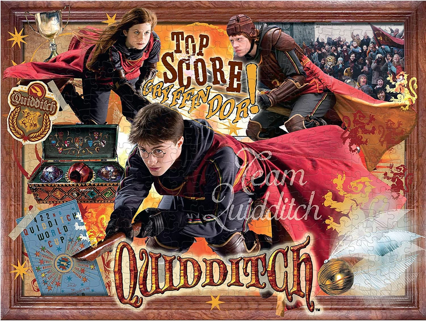 Winning moves Universalios dėlionės Harry Potter Quidditch, 1000