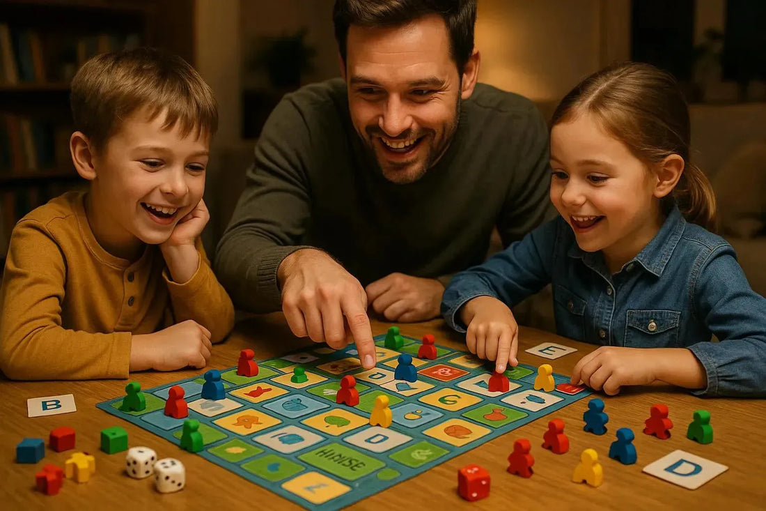 5 Kalbų Mokymosi Stalo Žaidimai Vaikams-Brain Games LT