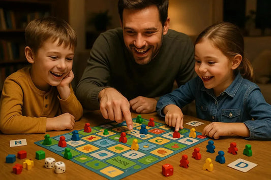 5 Kalbų Mokymosi Stalo Žaidimai Vaikams-Brain Games LT