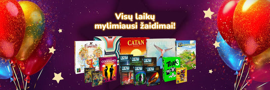 Visų laikų mylimiausi stalo žaidimai