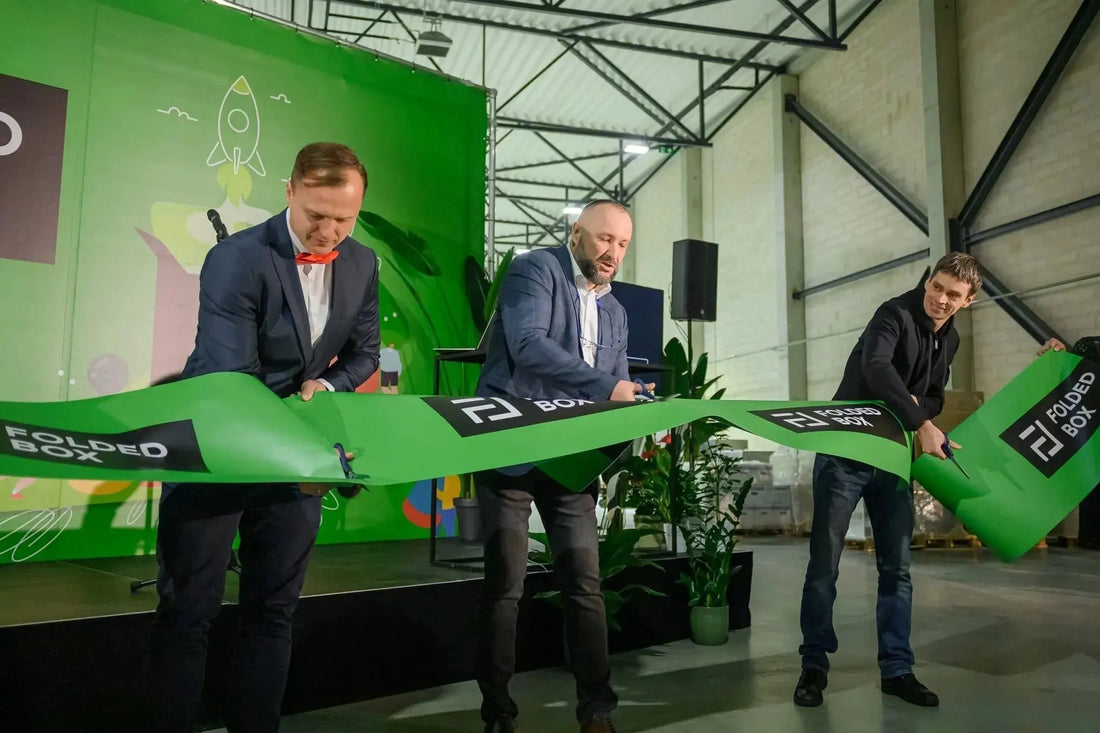 Atidaryta nauja pakuočių ir stalo žaidimų gamykla „Folded Box“-Brain Games LT