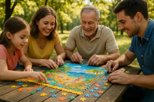 Vasaros Dėlionės Vaikams ir Suaugusiems-Brain Games LT