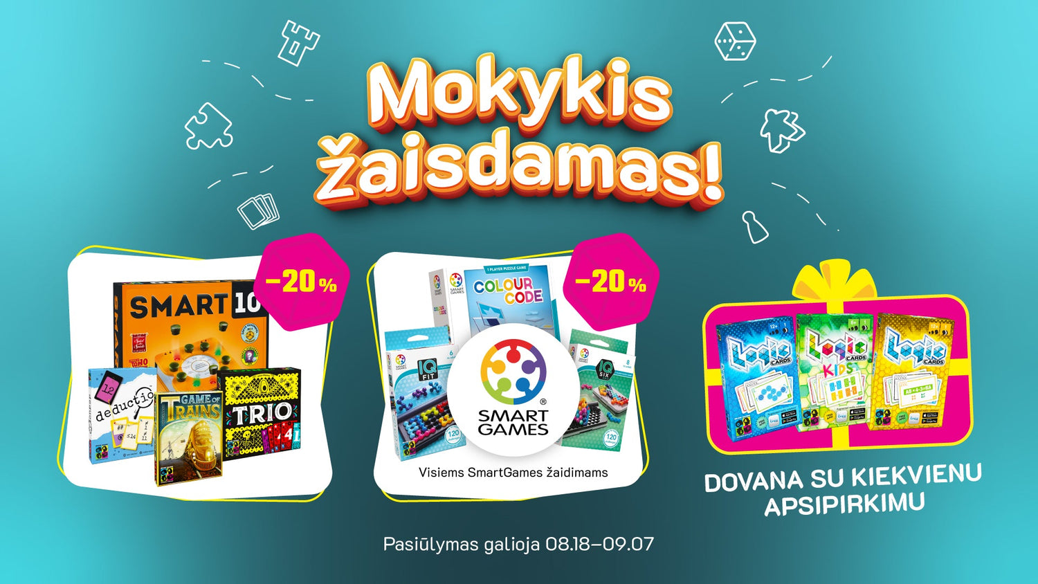 Mokykis žaisdamas!