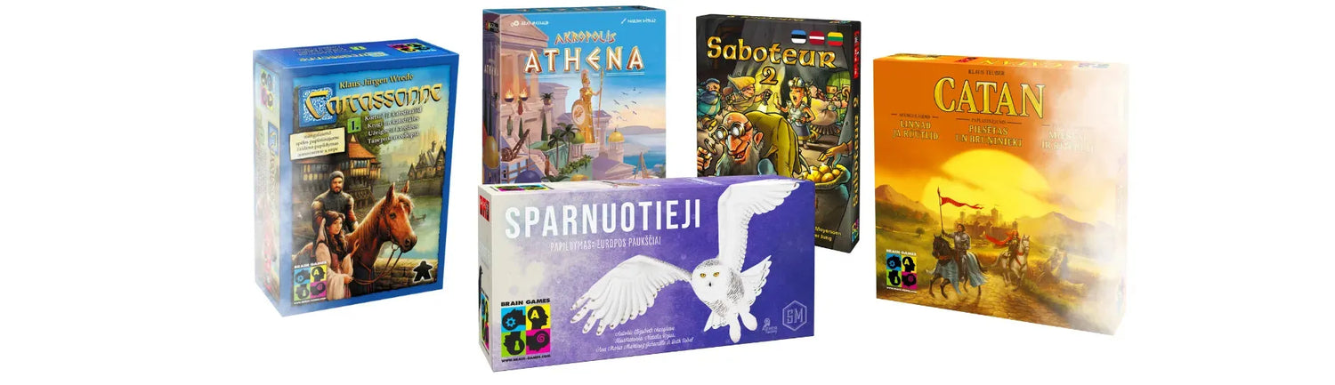 Stalo žaidimų papildymai-Brain Games LT