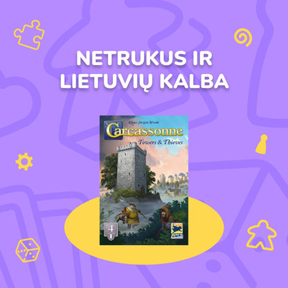 Carcassonne 4: Bokštai ir vagys (papildymas)
