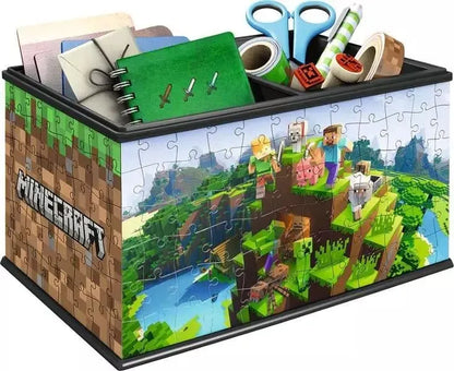 3D Minecraft - Storage Box-Vaikiškos dėlionės-Brain Games LT