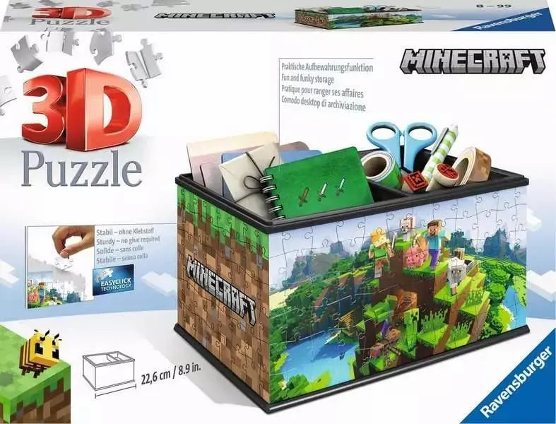 3D Minecraft - Storage Box-Vaikiškos dėlionės-Brain Games LT