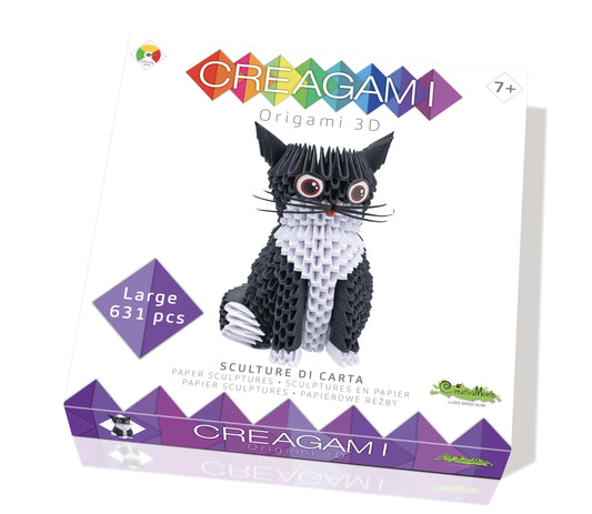 3D origami L rinkinys CREAGAMI | Katė-Kita-Brain Games LT