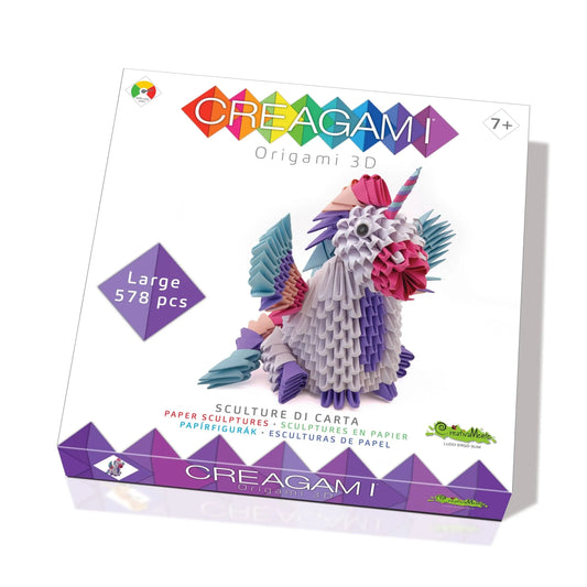 3D origami L rinkinys CREAGAMI | Vienaragis-Kita-Brain Games LT