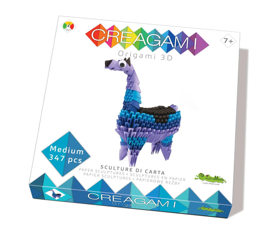 3D origami M rinkinys CREAGAMI | Lama-Kita-Brain Games LT