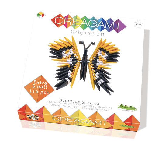3D origami XS rinkinys CREAGAMI | Drugelis-Kita-Brain Games LT