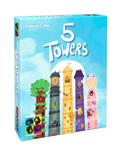 5 Towers-Stalo žaidimai-Brain Games LT