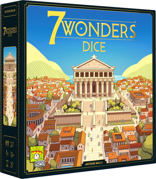 7 Wonders Dice-Stalo žaidimai-Brain Games LT