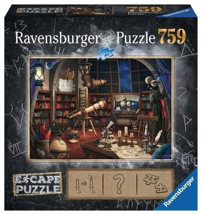 759 Escape puzzle „Observatory“-Universalios dėlionės-Brain Games LT