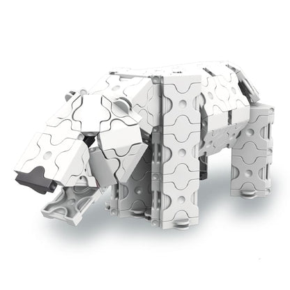 Konstruktorius LaQ „Animal World White Tiger and Polar Bear”