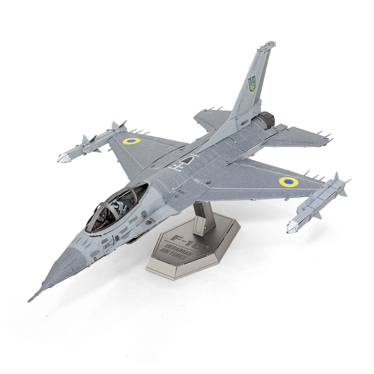 Metal Earth - F-16 Fighting Falcon - Ukrainian Air Force