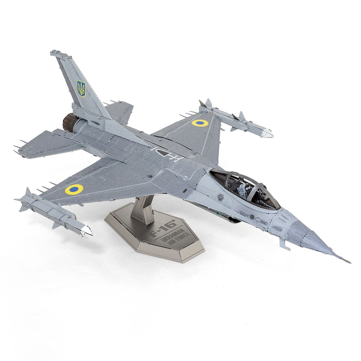 Metal Earth - F-16 Fighting Falcon - Ukrainian Air Force