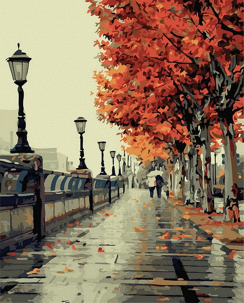 Rudens pasivaikščiojimas, 40x50 cm