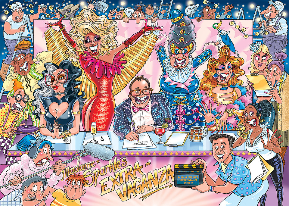 Wasgij Original 42: Rule the runway! 1000