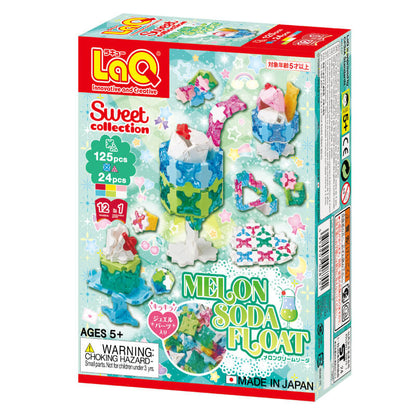 Japoniškas konstruktorius LaQ Sweet Collection Melon Soda Float