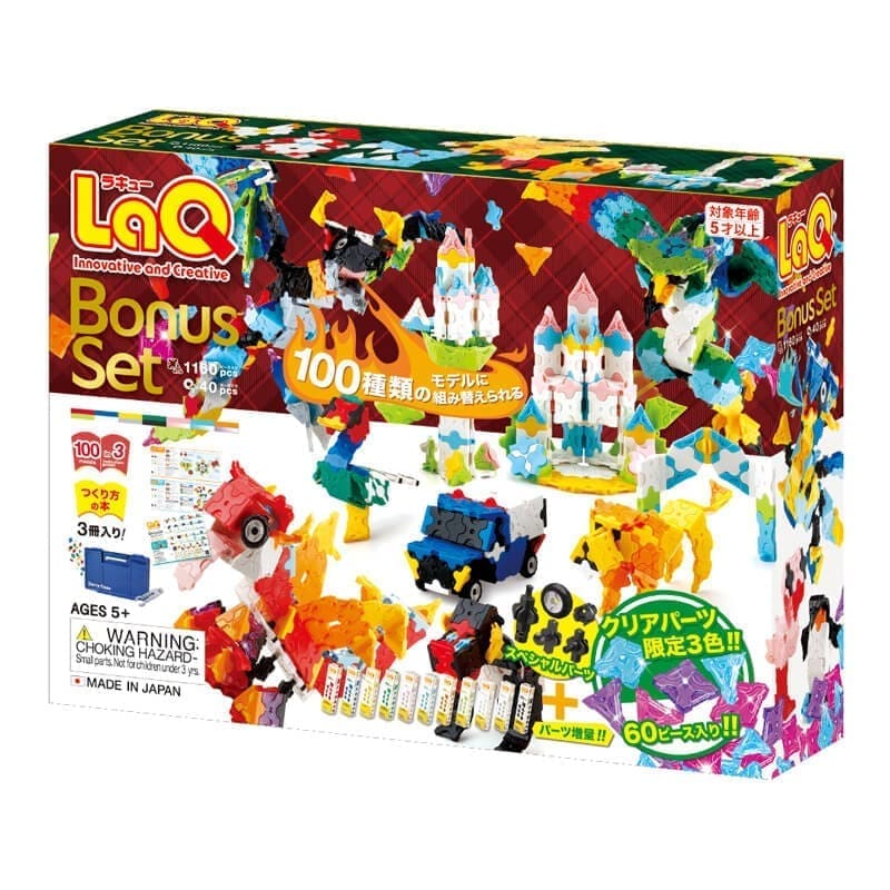 Konstruktorius LaQ Bonus Set 2022