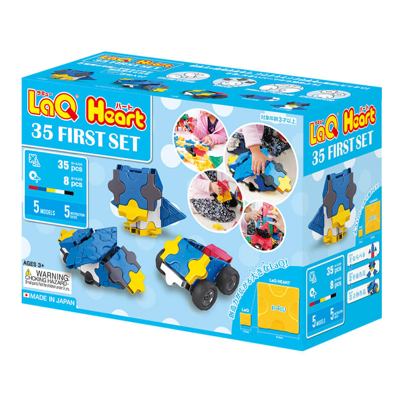 Konstruktorius LaQ Heart First Set 35