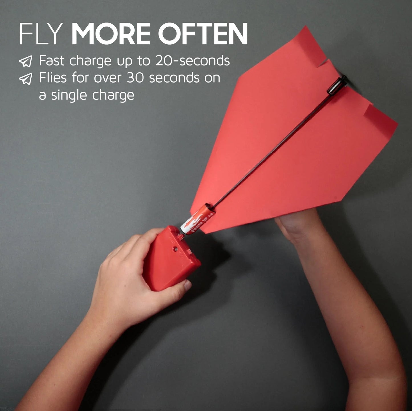 Powerup 2.0 Airplane (Red)
