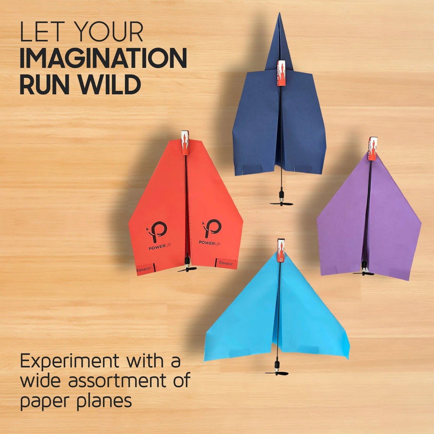 Powerup 2.0 Airplane (Red)