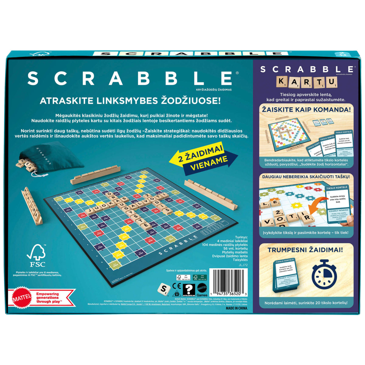 SCRABBLE (medinis, LT)