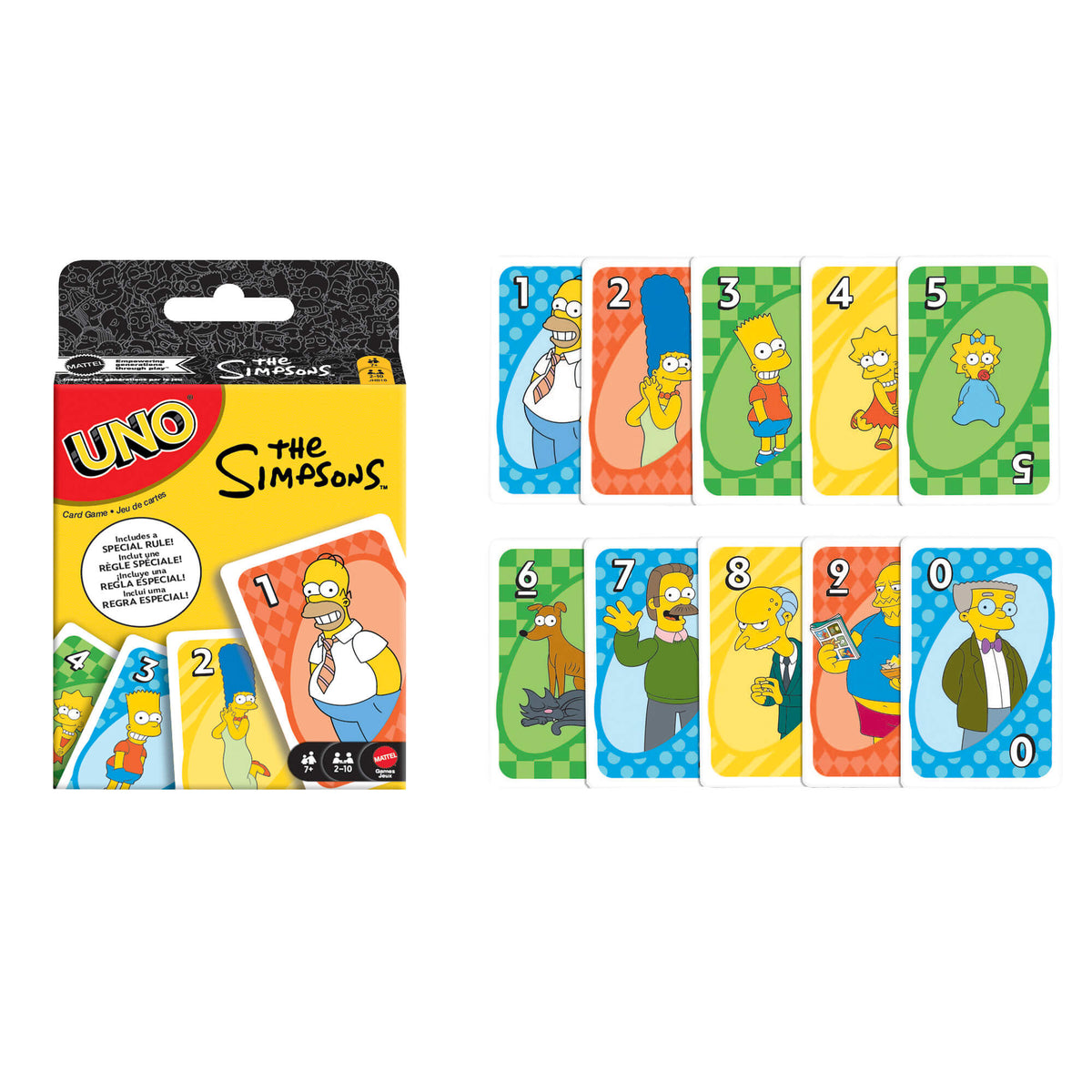 UNO kortos THE SIMPSONS
