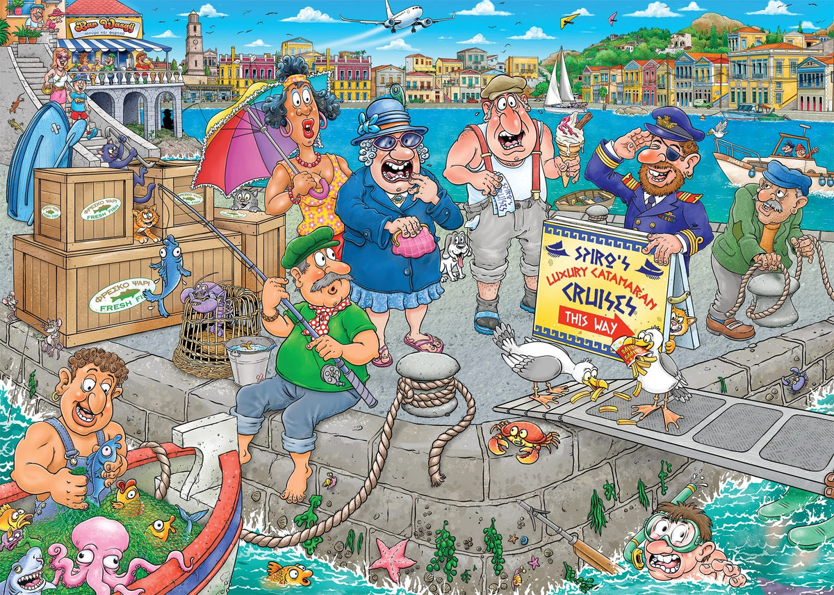 Wasgij Original 47 - Boating Bedlam! 1000