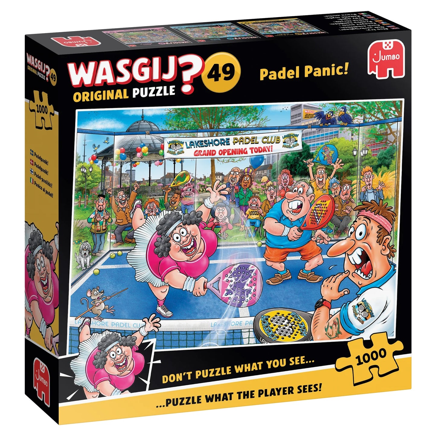 Wasgij Original 49 - Padel Panic! 1000